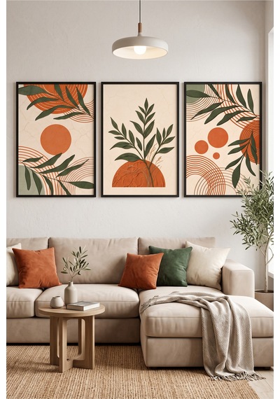 Siyah Ahşap Çerçeveli Soyut Yaprak Ve Geometrik Desenli 3 Lü Duvar Tablosu Seti Turuncu Yeşil Krem Tonları Modern Şık Dekorasyon Kabartma Görünümlü Siyah - 938367624 Siyah Siyah Ahşap Çerçeveli Soyut Yaprak Ve Geometrik Desenli 3 Lü Duvar Tablosu Seti Turuncu Yeşil Krem Tonları Modern Şık Dekorasyon Kabartma Görünümlü Siyah - 938367624 Siyah