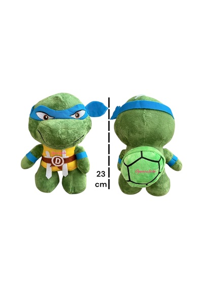 Leonardo Ninja Kaplumbağalar Kaliteli Figür Peluş Oyuncak 23 Cm İthal