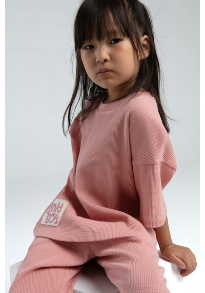 Rolypoly Kız Çocuk Pembe Bermuda Takım 5274-47655 Pembe