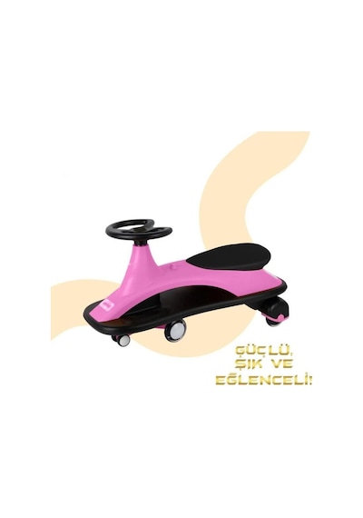 Müzikli Ve Işıklı Tekerlekli 1 Fonksiyonlu Pedalsız Eğitici Bin-git Oyuncak Karınca Kaykay