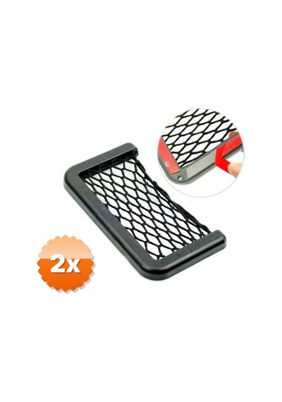 2 Adet Telefon Tutucu Torpidoya Yapışan File 15 8 Cm Çok Renkli