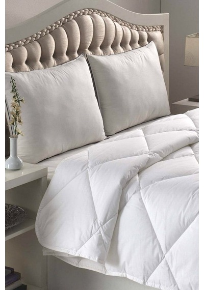Cotton Box Exclusive Ranforce Çift Kişilik Silikon Yorgan 195X215 Beyaz