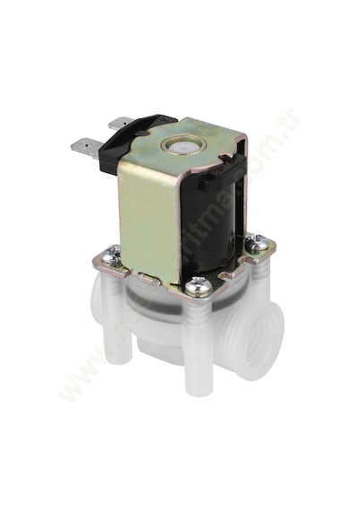220 Volt Ac Plastik Solenoid Vana