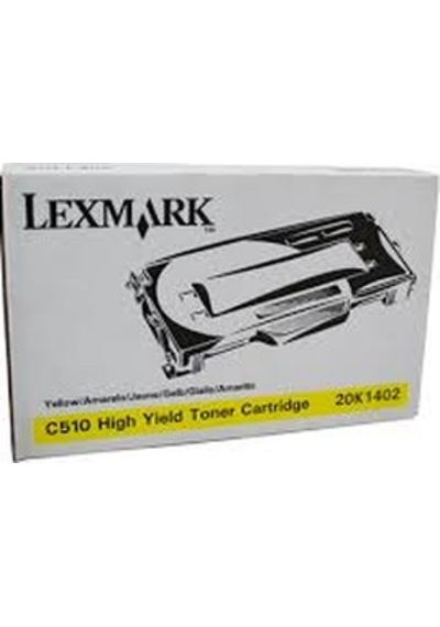 Lexmark 20K1402 C-510 Sarı Laser Toner .6.000 S.