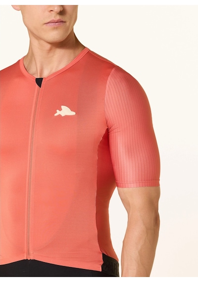 Cafe Du Cycliste Olympe Kadın Performans Fit Radtrikot Açık Pembe