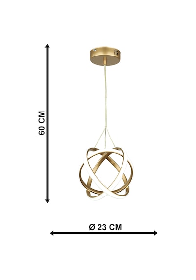 Begüsa Kapella Ledli Avize Eskitme 23 Cm