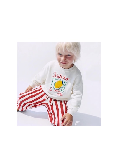 Poala Kids Lemon Çizgili Takım Çok Renkli