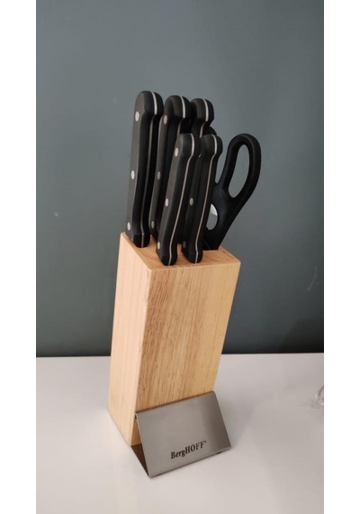 Berghoff Dina Pica 7 Parça Bloklu Bıçak Set Gri