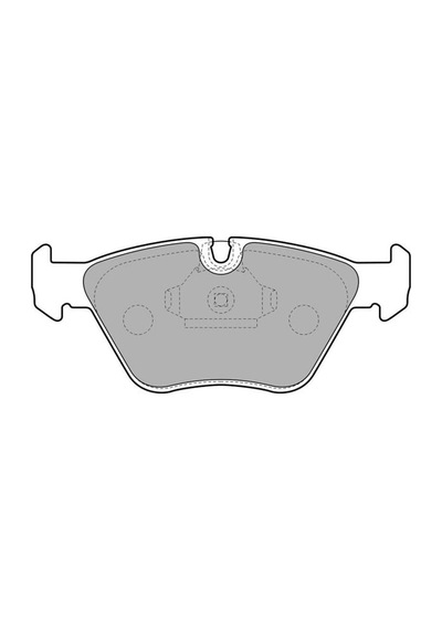 DELPHI LP1608 Fren Balatası Ön Bmw 3 Seri Bmw 5 Seri E39 Bmw 5 Seri E39 95-04