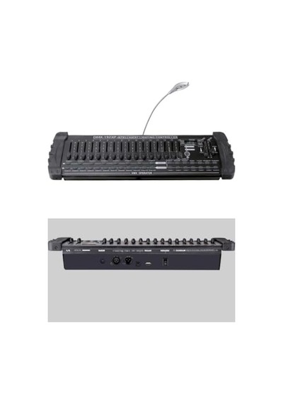 Dmx-192xp Işık Kontrol Mikseri Masası Led Aydınlatmalı 384 Kanal