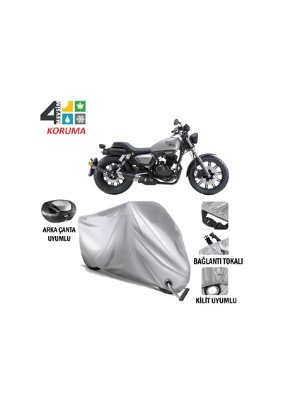RKS K-Light 202 Motosiklet Brandası ( Kilit Uyumlu