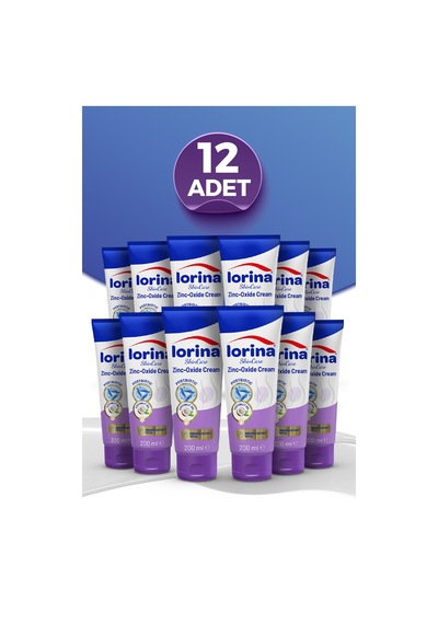 Skin Care Çinko Oksitli Bariyer Kremi 200 Ml 12 Adet