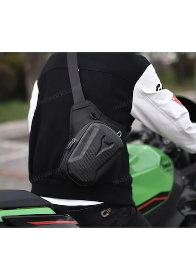 Yng 22cm Kabuk Su Geçirmez Bel Bacak Omuz Scooter Bisiklet Motorcu Bacak Ve Çapraz Çanta Diğer