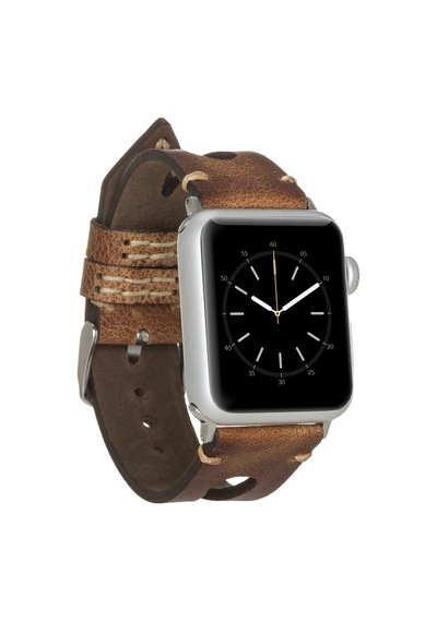 Apple Watch Uyumlu Deri Kordon Ba2 42-44-45mm Tpazaryerief