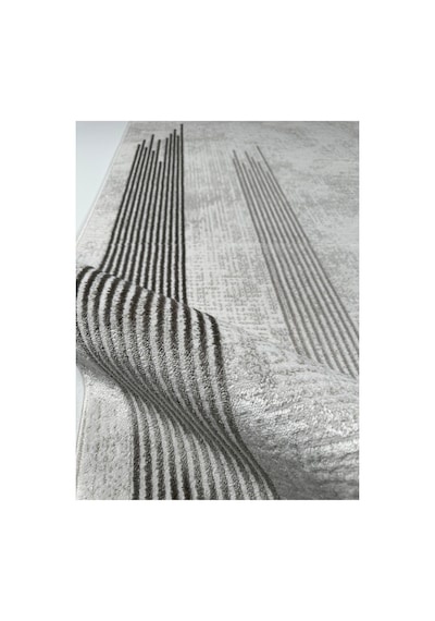 Merinos Vista Gri %100 Akrilik Halı Yumuşak Dokulu Modern Salon Oturma Odası Halısı 39402-98