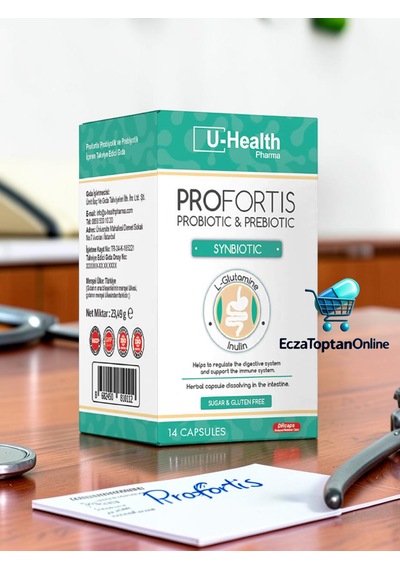 U-health Pharma Profortis Probiyotik Ve Prebiyotik Simbiyotik 14 Kapsül