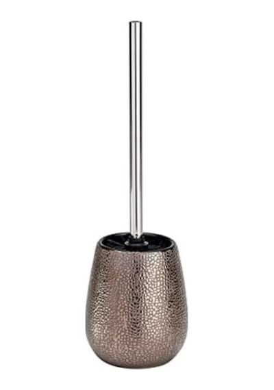 Marrakesh Klozet Takımı, Tuvalet Fırçası Tutucu, Seramik, Ø 12,5 X 41 Cm, Kahverengi 508 Yeşil
