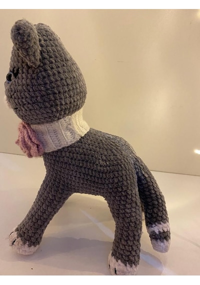 amigurami sesli kedi