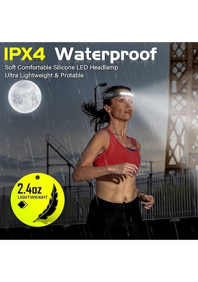 Tre-x Kafa Feneri Wave Teknoloıji Sensörlü Kafa Lambası Tepe Işığı Ultra Ergonomik Profosyonel Diğer