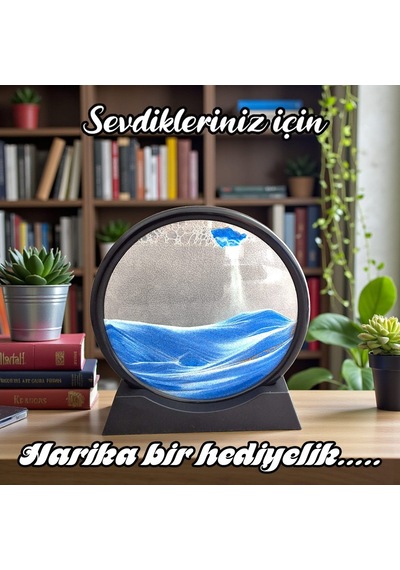 Upway Sandscape 3d Kum Sanatı Saati Huzur Ve Estetik Bir Arada Hediyelik