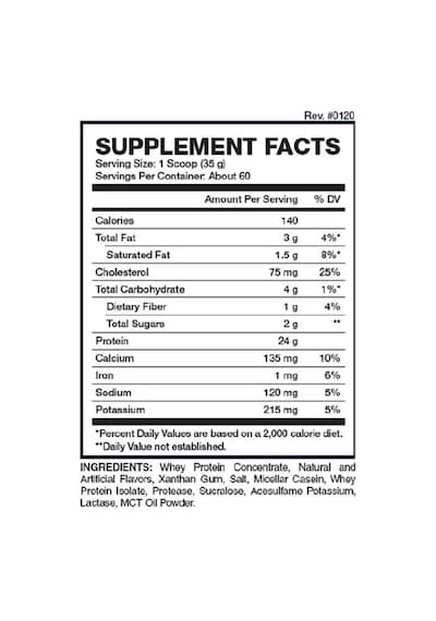 Evogen Evofusion Whey Protein Vanilla Bean Ice Cream 2,09 KG