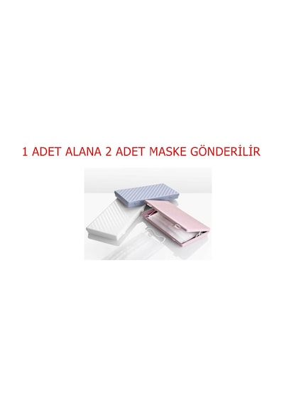 Taşınabilir Cerrahi Maske Saklama ve Koruma Kutusu 1 Adet