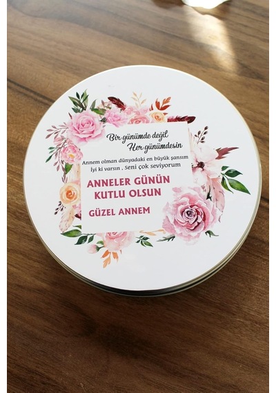 Anneler Günü Hediye Çikolata Metal Kutu