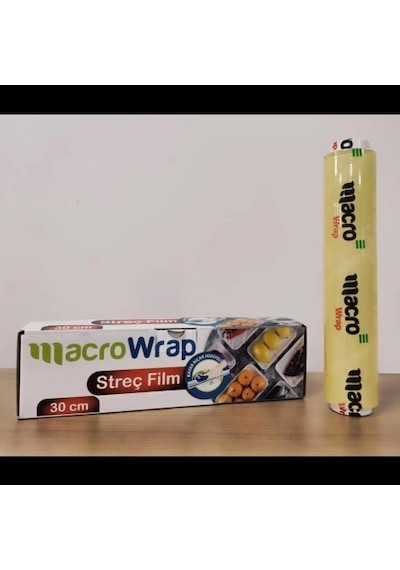 Makro Wrap Streç 8 Mikron Kutulu 30x170 Metre