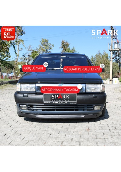 Fiat Tipo 1988-2000 Yıl Aralığı Uyumlu Kaput Rüzgarlığı 3mm