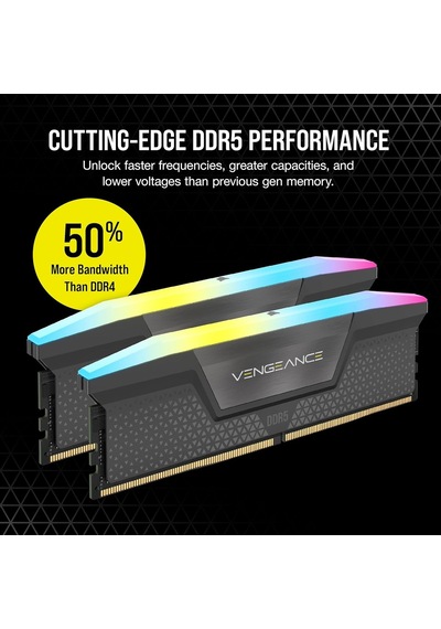 Vengeance Rgb 32gb 2x16gb 6400mhz Ddr5 C36 1,4v Ram Cmh32gx5m2b6400z36