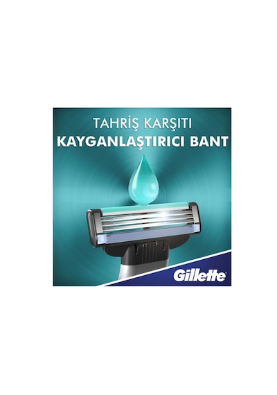 Gillette Mach3 Yedek Tıraş Bıçağı 8'li