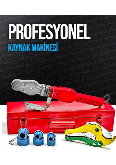 Profesyonel Pprc Boru Kaynak Mini Makina Seti Plastik Boru Kaynak Makinesi Maşalı Boru Makaslı Set