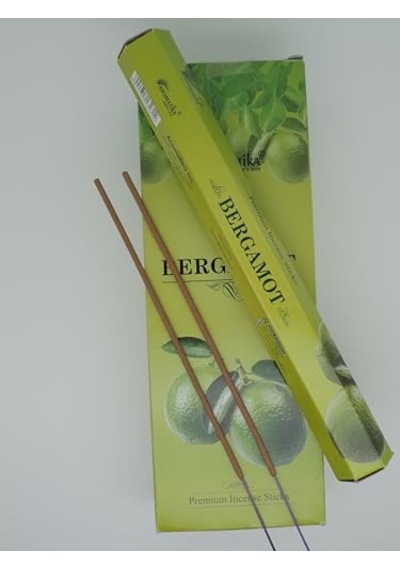 Aromatika Bergamot Tütsü Çubukları, 20 Adet Çubuk