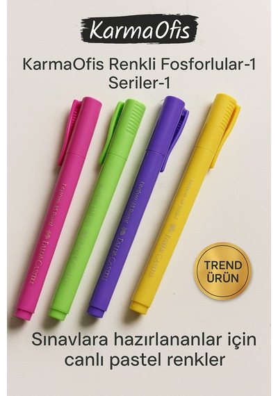 Ders Çalışmayı Sevenler Serisi-4 Çok Renkli