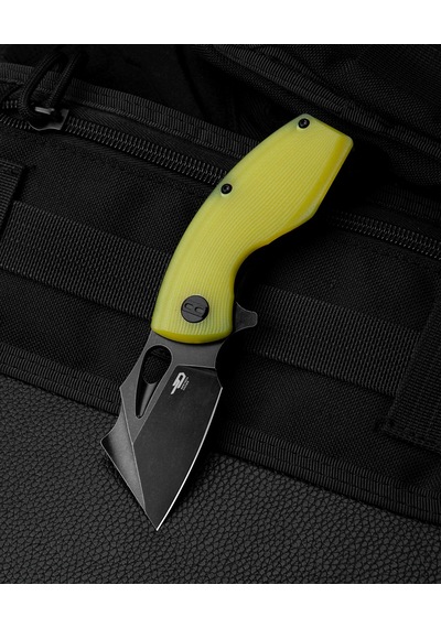 Bestech Lızard Bg39f Limon Yeşili G10 Sap D2 Kamp Çakı Yeşil