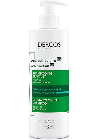 Vichy Dercos Normal ve Yağlı Saçlar İçin Kepeğe Karşı Etkili Şampuan 390 ML