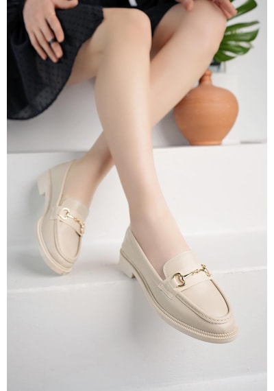Nesilshoes Nesil Shoes Süha 203 Ten Anatomik Kadın Lofer