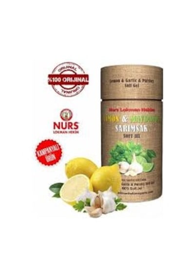 Nurs Lokman Hekim Limon Maydanoz Sarımsak 3 Adet