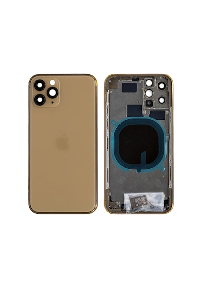Iphone 11 Pro Boş Kasa + Kapak Gold Altın