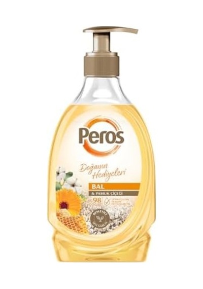 Peros Doğanın Hediyeleri Bal & Pamuk Çiçeği Sıvı Sabun 400 G 285 ML