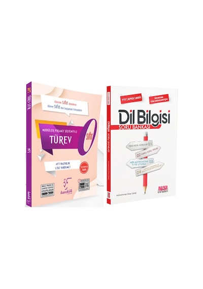 Karekök Yayınları Ayt Türev Sıfır Ve Akm Dil Bilgisi Soru Bankası Seti 2 Kitap