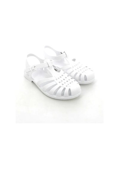 Meduse Sunmif Mat Blanc - Mat Beyaz Kadın Sandalet