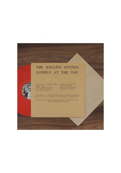 Rolling Stones - Lonely At The Top 33'lük Unofficial Lp Plak
