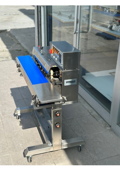 Lavion Frm-980 Gazlı Çerez Cips Gıda Paketleme Makinesi Yapıştırma Makinası Tarih Kodlamalı