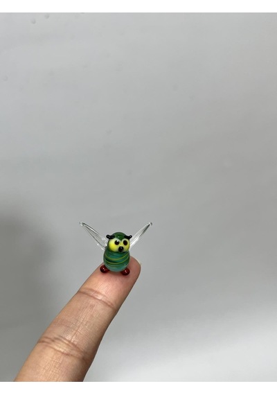 El Yapımı Mini Murano Cam Baykuş Biblo A174-10