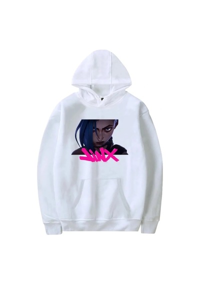 Startmore Beyaz Arcane Jinx Harajuku Beyaz