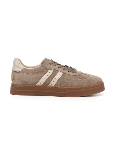 Diğer Kadın Vizon Süet Bağcıklı Sneaker Dyza86238726 Vizon