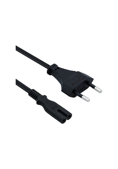 Lexroo Ps3 / Ps4 / Ps5 / Xbox Series S-x Uyumlu Güç Kablosu 1.5 Metre 2pin Güç Kablosu Projeksiyon Standart