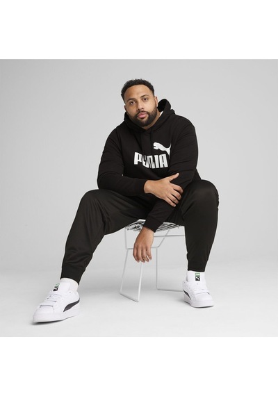 Puma Erkek Ess No. 1 Logo Hoodie Eşofman Üst 68257201 Siyah