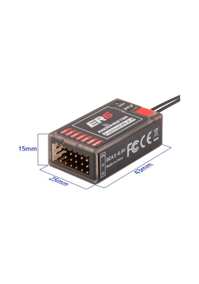Radiomaster Er6 2.4ghz Elrs Pwm Receiver